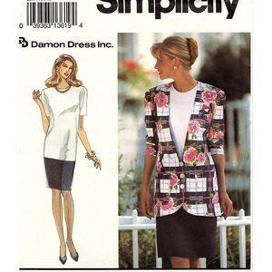 Simplicity Sewing Pattern 8217 Misses Petite Dress Jacket Size 12-18